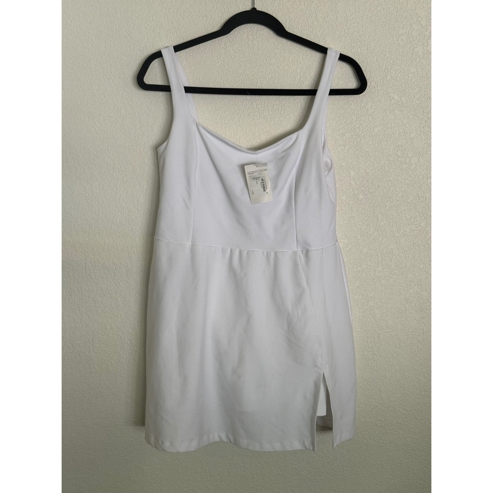 Beyond Yoga Spacedye Court Appeal Mini Dress Cloud White Large